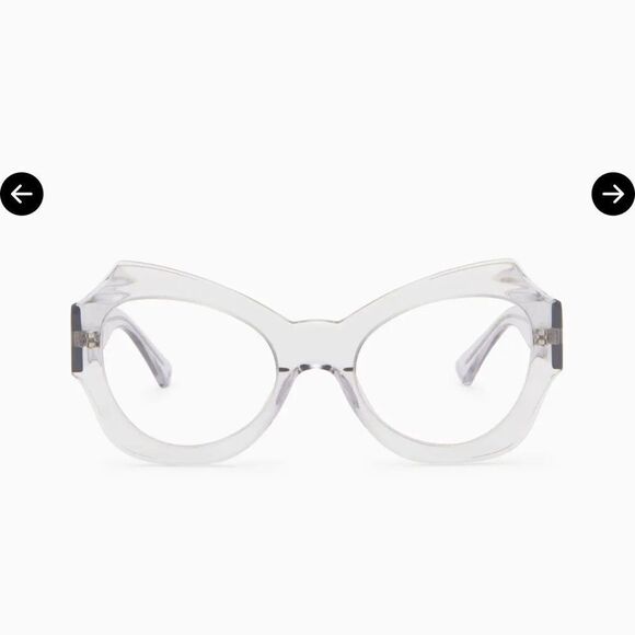 NIB ULLA JOHNSON Opal Sunglasses in Azure color